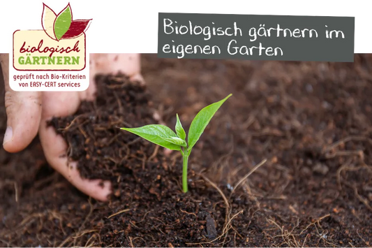 Biologisch gärtnern im eigenen Garten.