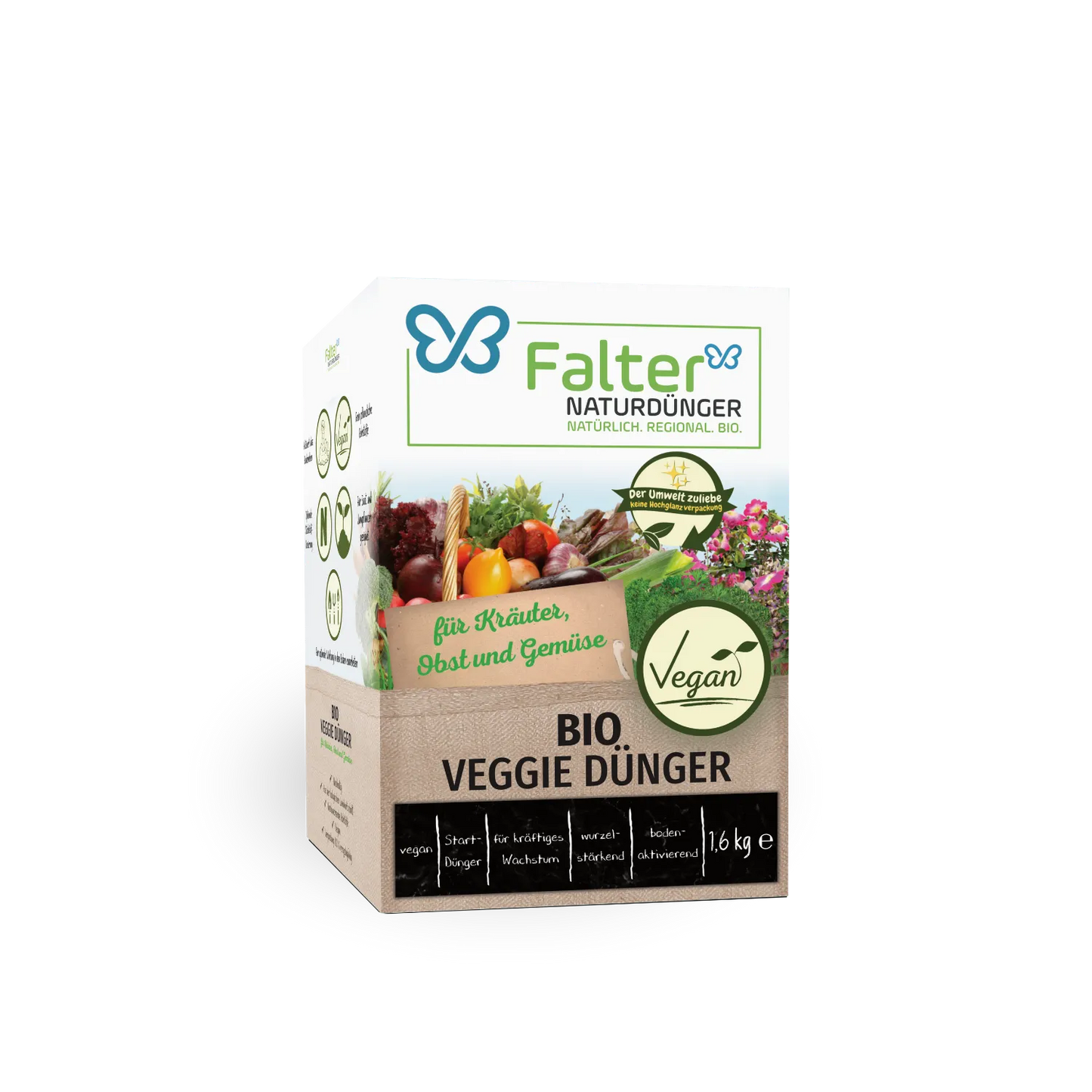 Falter BIO Veggiedünger - Kleedünger für Kräuter, Obst und Gemüse