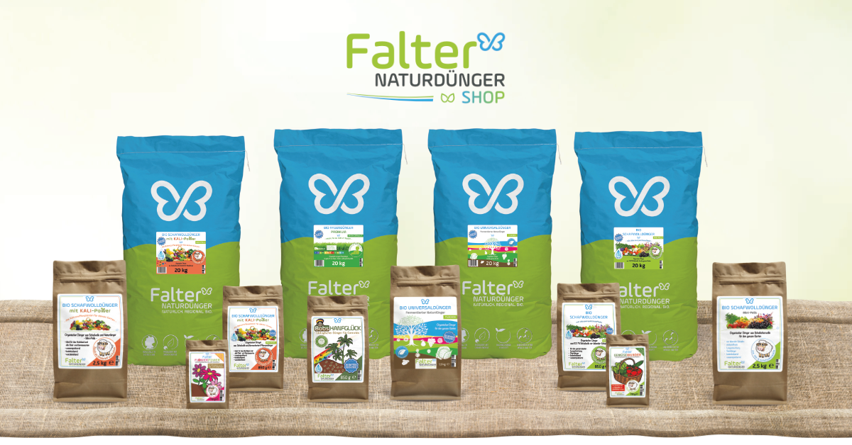 Rasen richtig dngen  Shop Falter Naturdnger