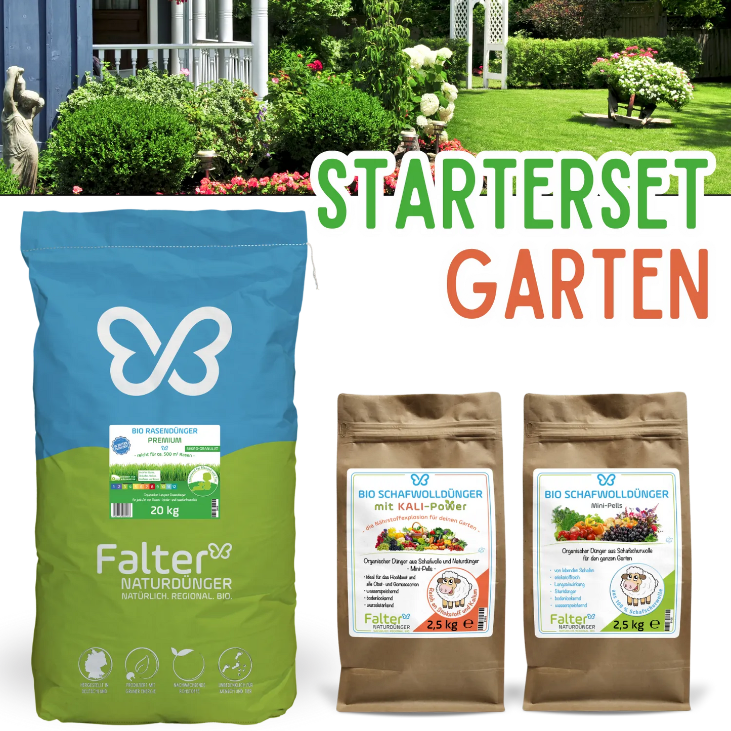 Starterset Garten - Produktbilder