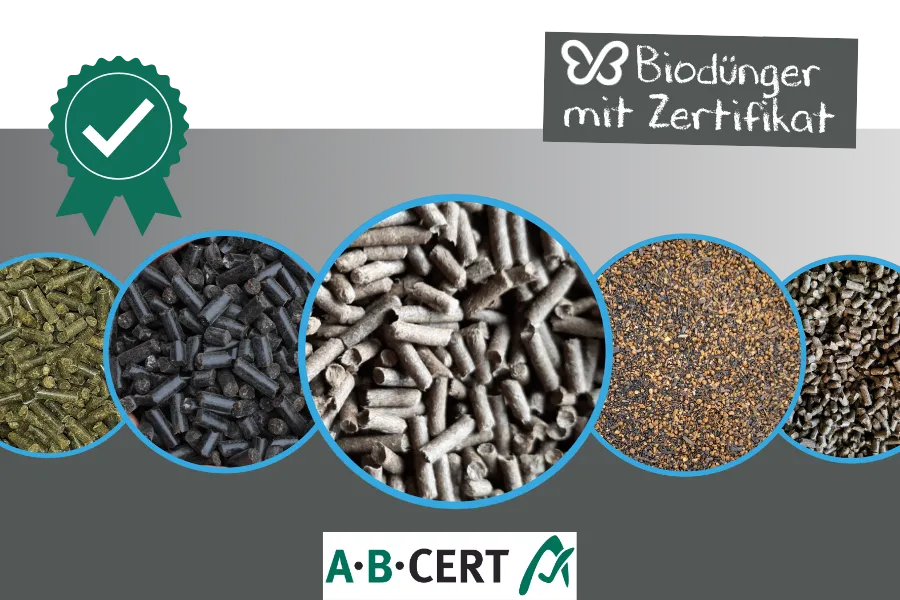 Biodünger mit Zertifikat - ABCERT