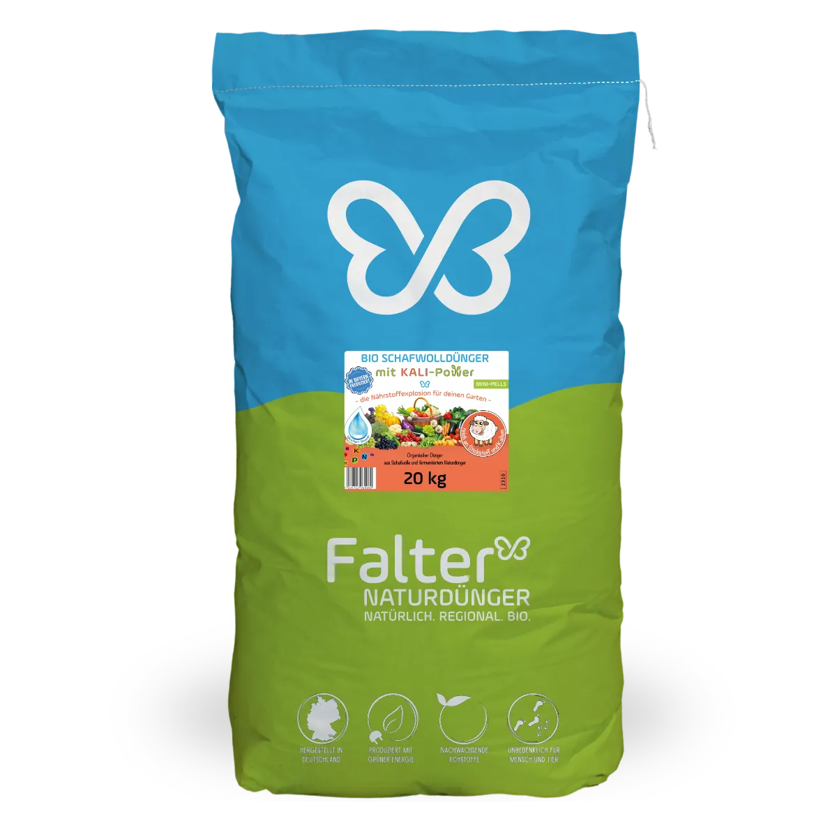 Falter BIO Schafwolldünger mit KALI-Power 20 kg
