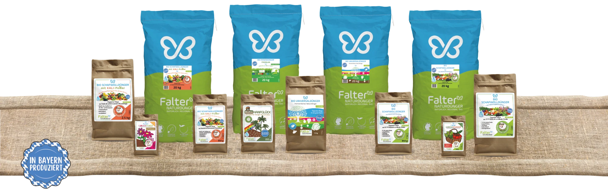 Falter Naturdünger - Produkte im Onlineshop