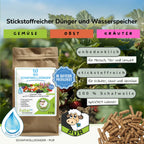 Falter BIO Schafwolldünger Mini-Pells 2,5 kg: Dünger und Wasserspeicher in einem: Schafwollpellets aus 100 % Schafwolle. Unbedenklich für Mensch, Tier und Umwelt. Stickstoffreich für Kräuter, Obst und Gemüse. 100 % Schafwolle: speichert Wasser. 