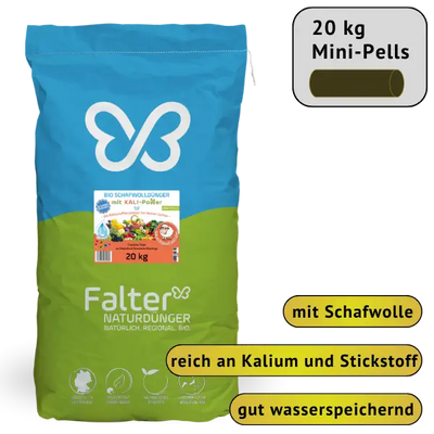 BIO Schafwolldünger KALI-Power 20 kg