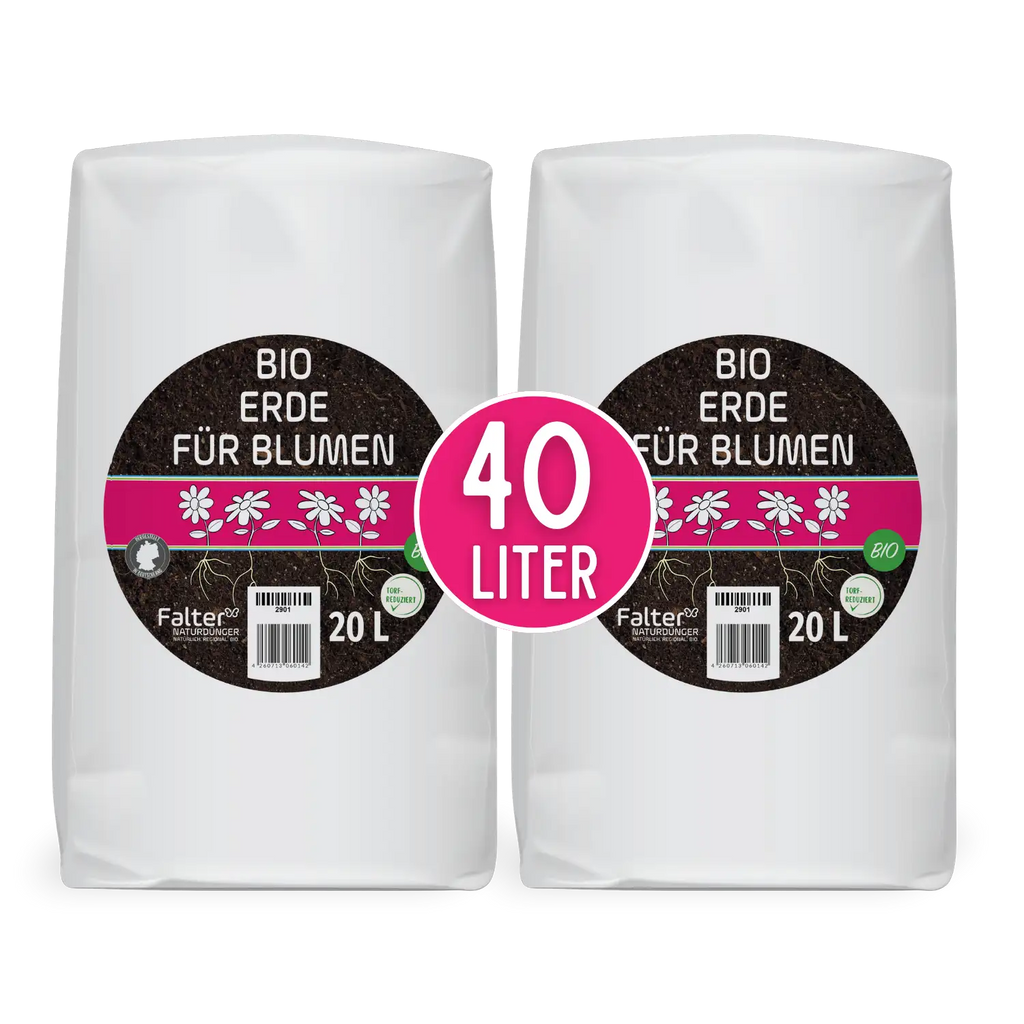 Bioerde für Blumen 40 Liter