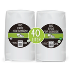 Doppelpack Bioerde für Gemüse