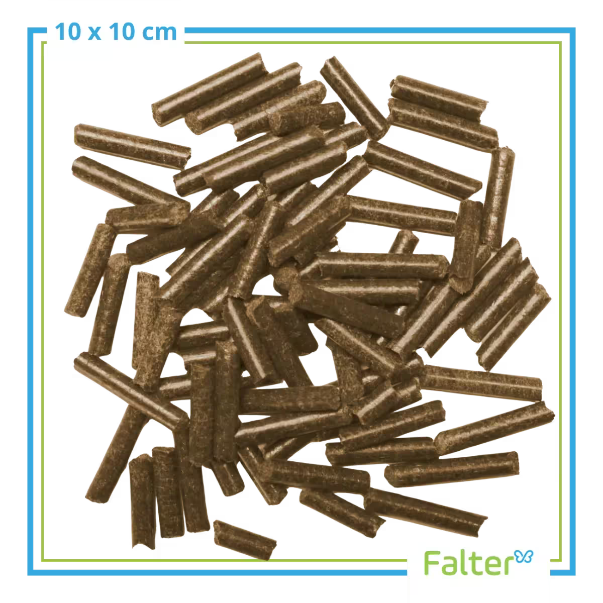 Falter Schafwolldünger mit KALI-Power Mini-Pells - 4 mm Düngepellets mit Schafwolle
