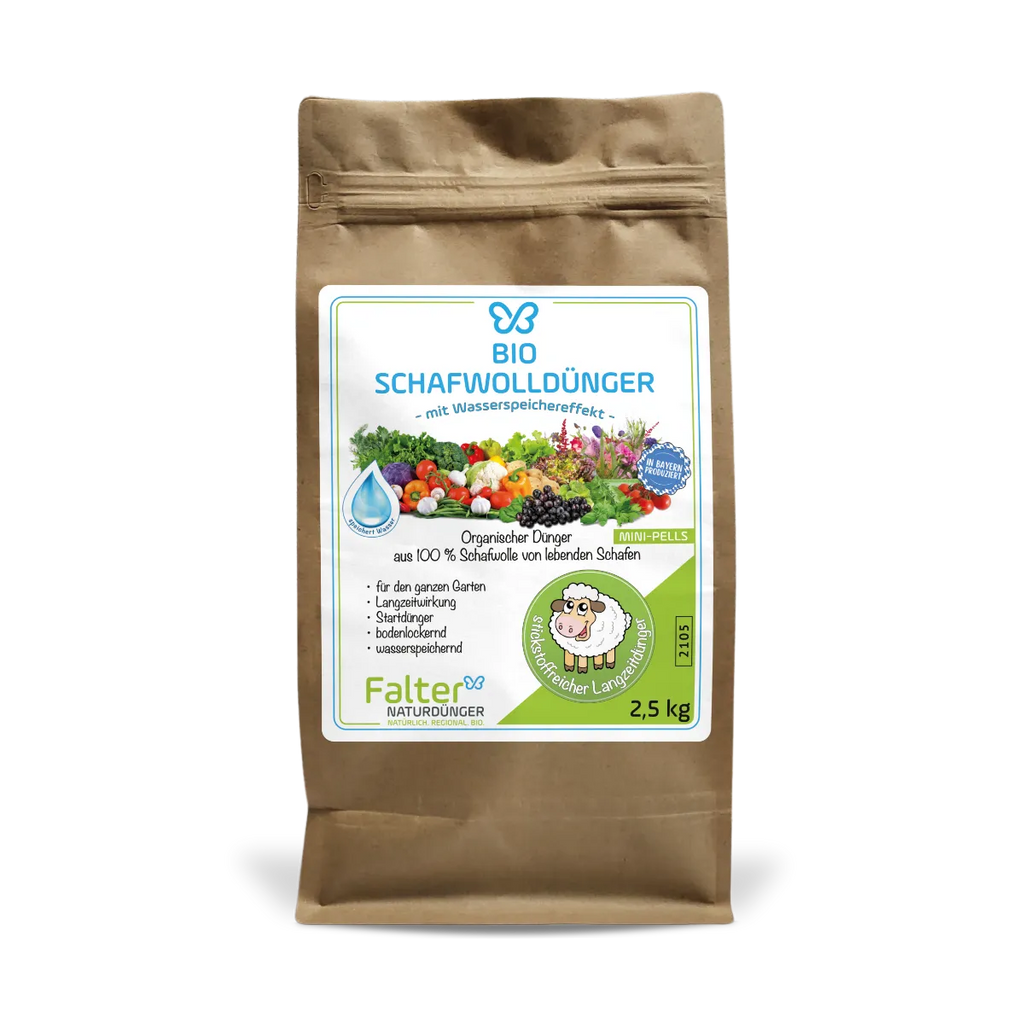 Master Falter Schafwollpellets aus 100 % Schafwolle - Bio Langzeitdünger | Falter ...