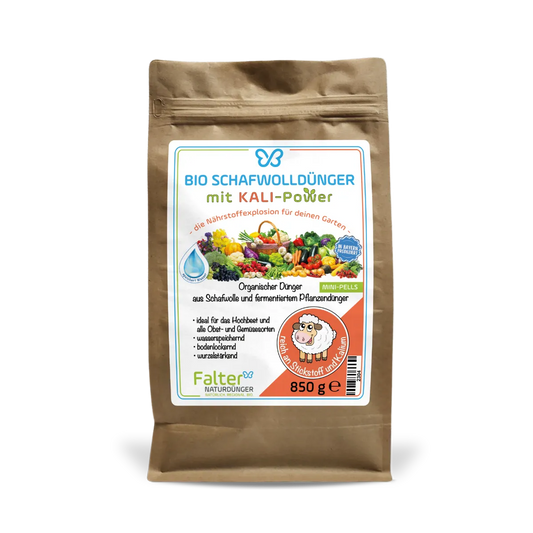 Falter Bio Schafwolldünger Mini-Pells mit KALI-Power 850g