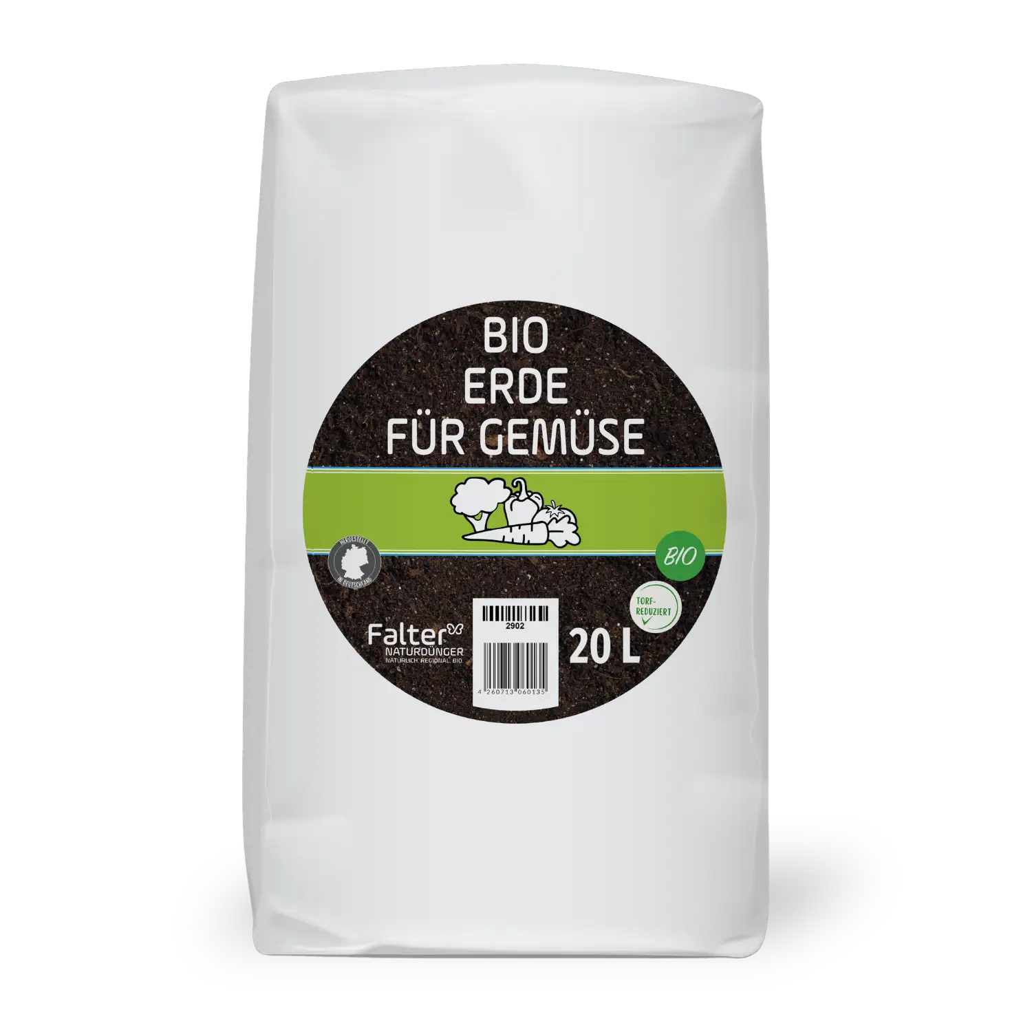 Falter Bio Gemüseerde 20 Liter