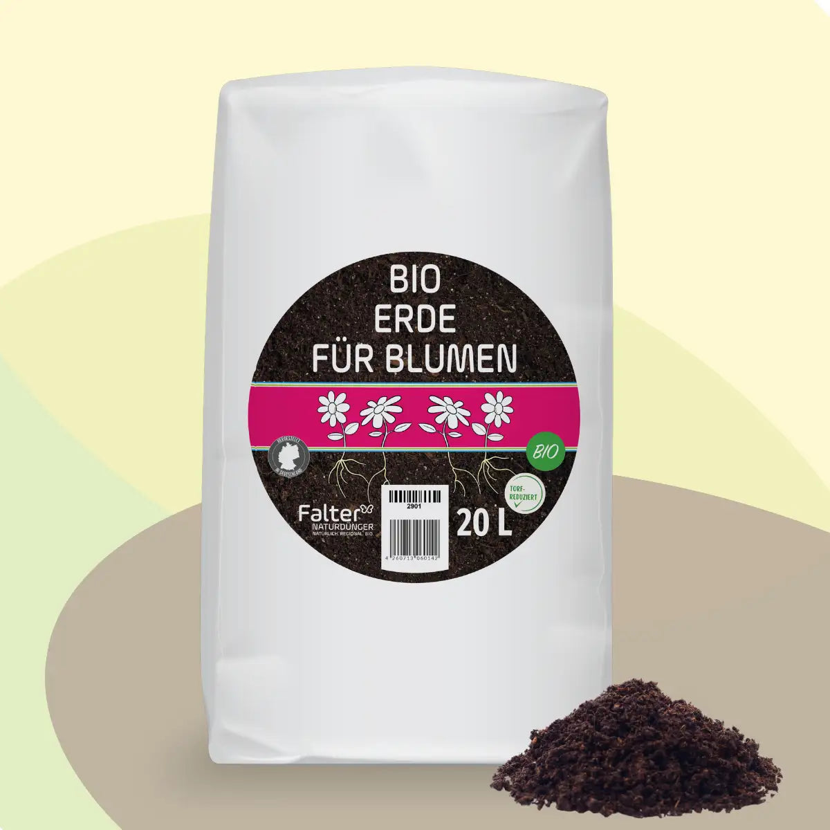 20Liter Falter BIO Blumenerde