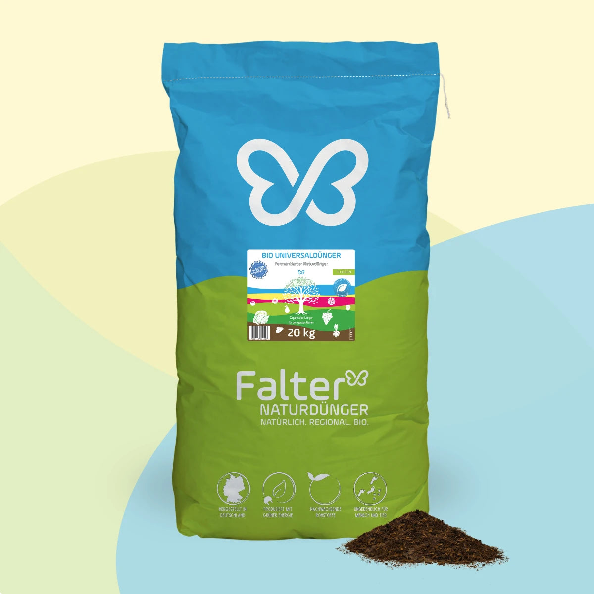 Falter Bio Universaldünger Flocken 20 kg