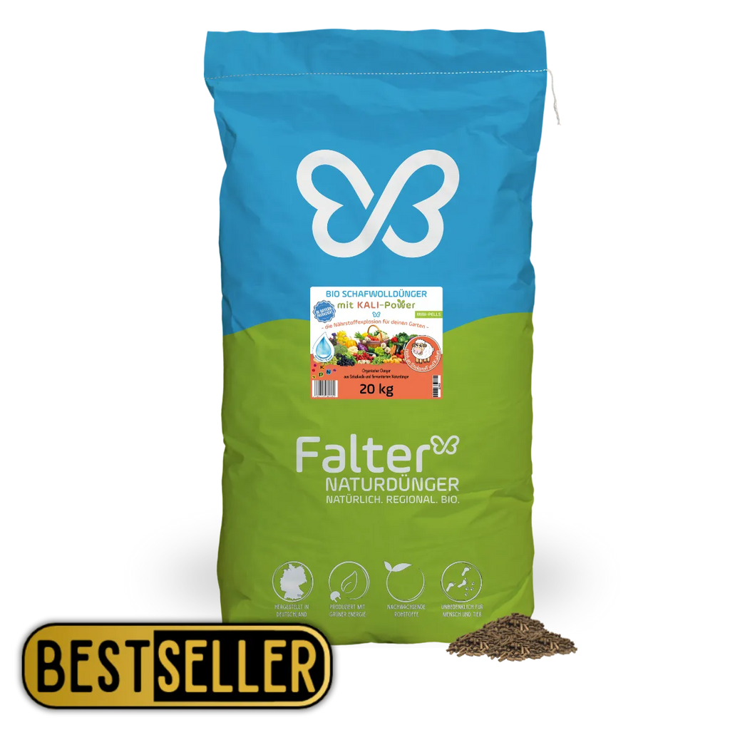 Falter BIO Schafwolldünger mit KALI-Power Mini-Pells 20 kg