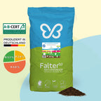 20kg Falter BIO Universaldünger Flocken - ABCERT geprüft - produziert in Deutschland - NPK 3,3 - 2,8 - 6,8