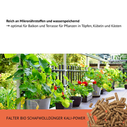 Reich an Mikronährstoffen und wasserspeichernd
→ optimal für Balkon und Terrasse für Pflanzen in Töpfen, Kübeln und Kästen