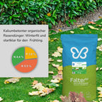 Kaliumbetonter NPK-Rasendünger. Mach den Rasen winterfit und startklart für den kommenden Frühling.