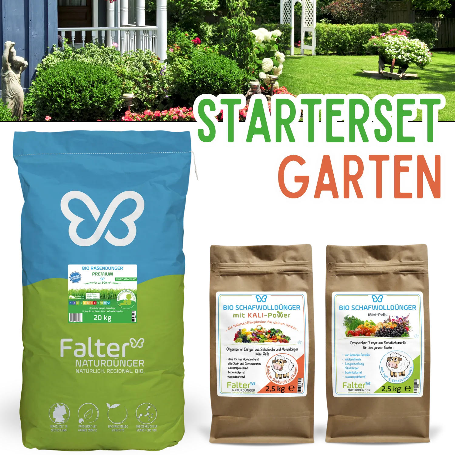 Starterset Garten - Produktbilder