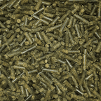 Pellets aus Bio-Wiesenklee